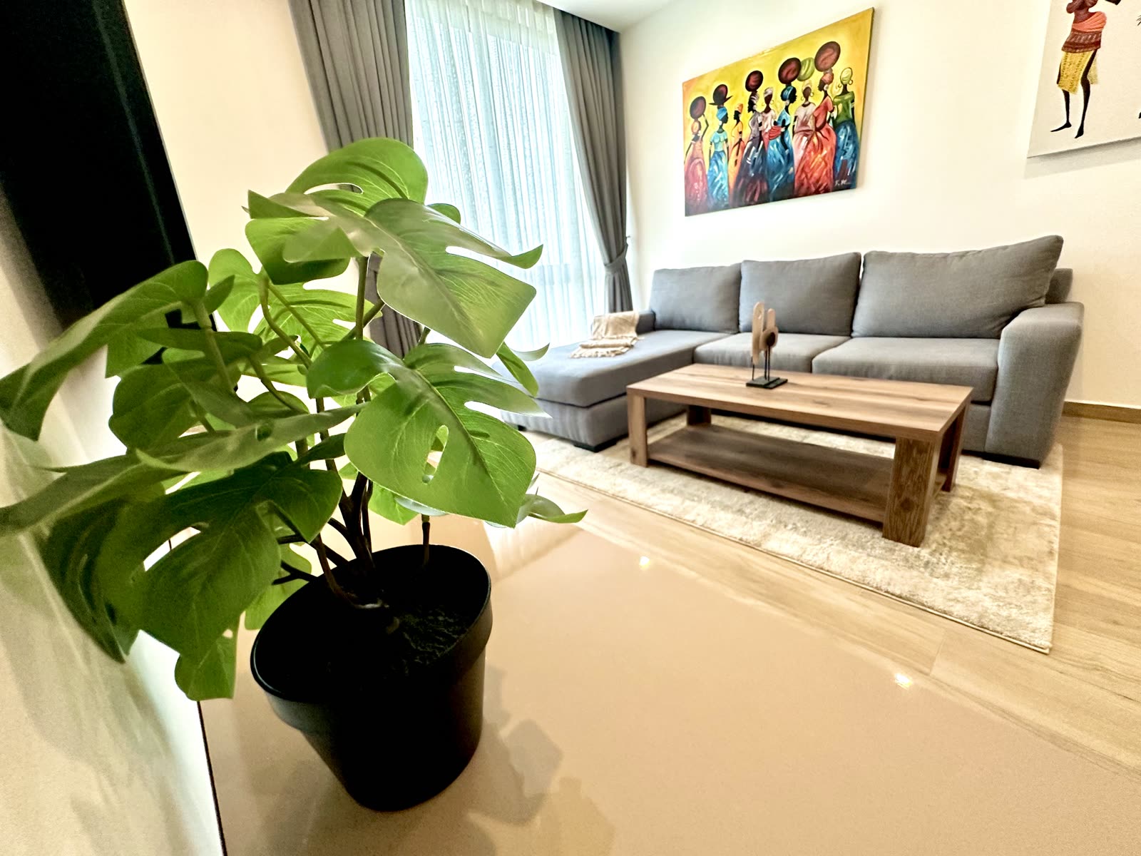 Living area detail